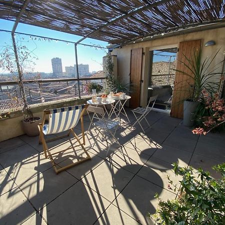 The Sunny - P2 With Terrace - City Centre Nimes Bagian luar foto