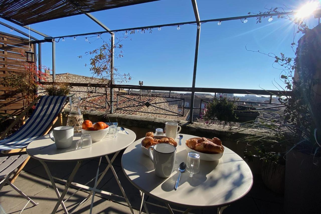 The Sunny - P2 With Terrace - City Centre Nimes Bagian luar foto