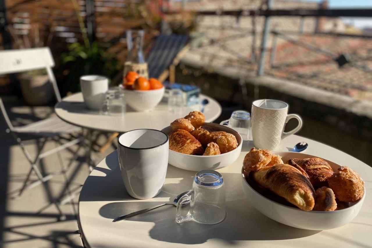 The Sunny - P2 With Terrace - City Centre Nimes Bagian luar foto