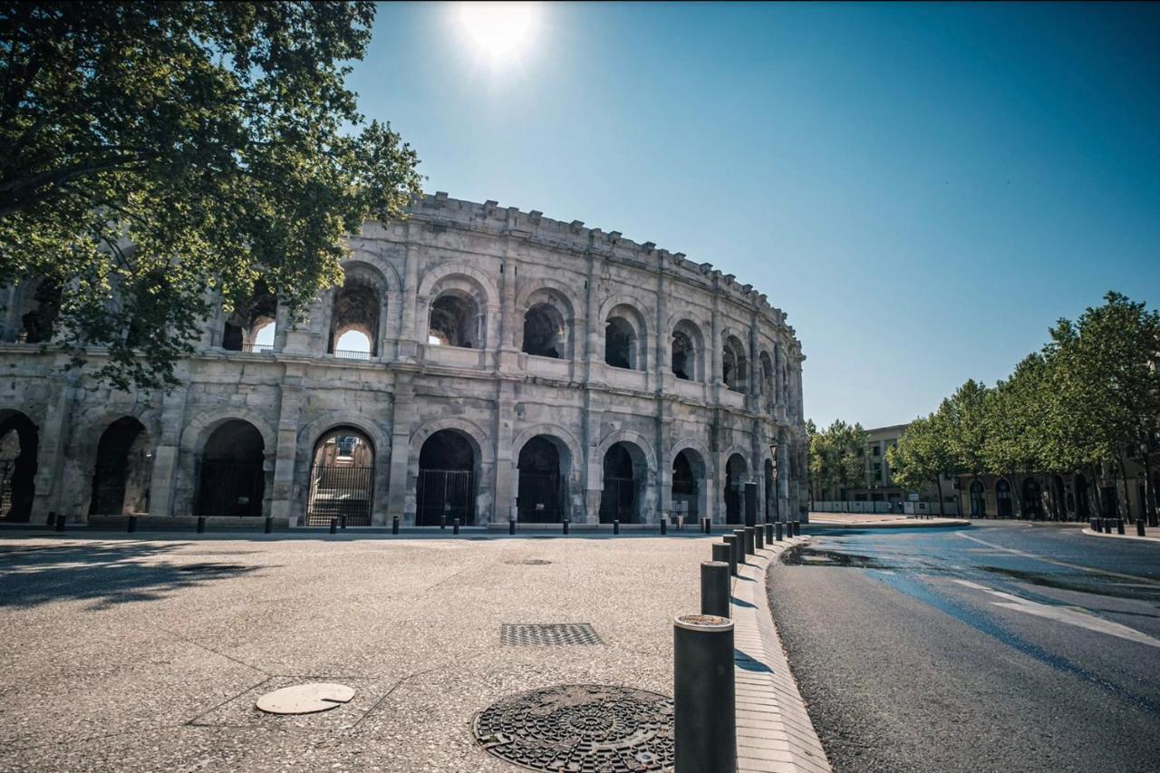 The Sunny - P2 With Terrace - City Centre Nimes Bagian luar foto